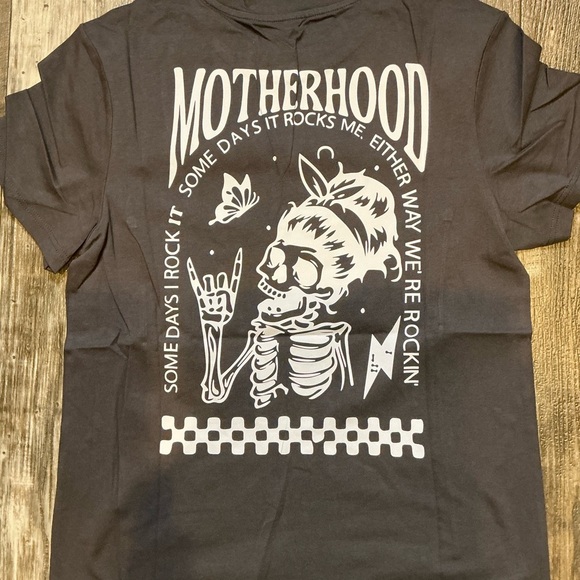 Black Graphic Nursing T-Shirt Size Small - Picture 6 of 7